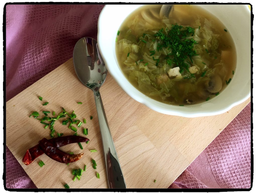 polievka, soup, chilli, šampióny